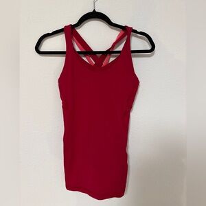 Lululemon Athletica pink Tank Top